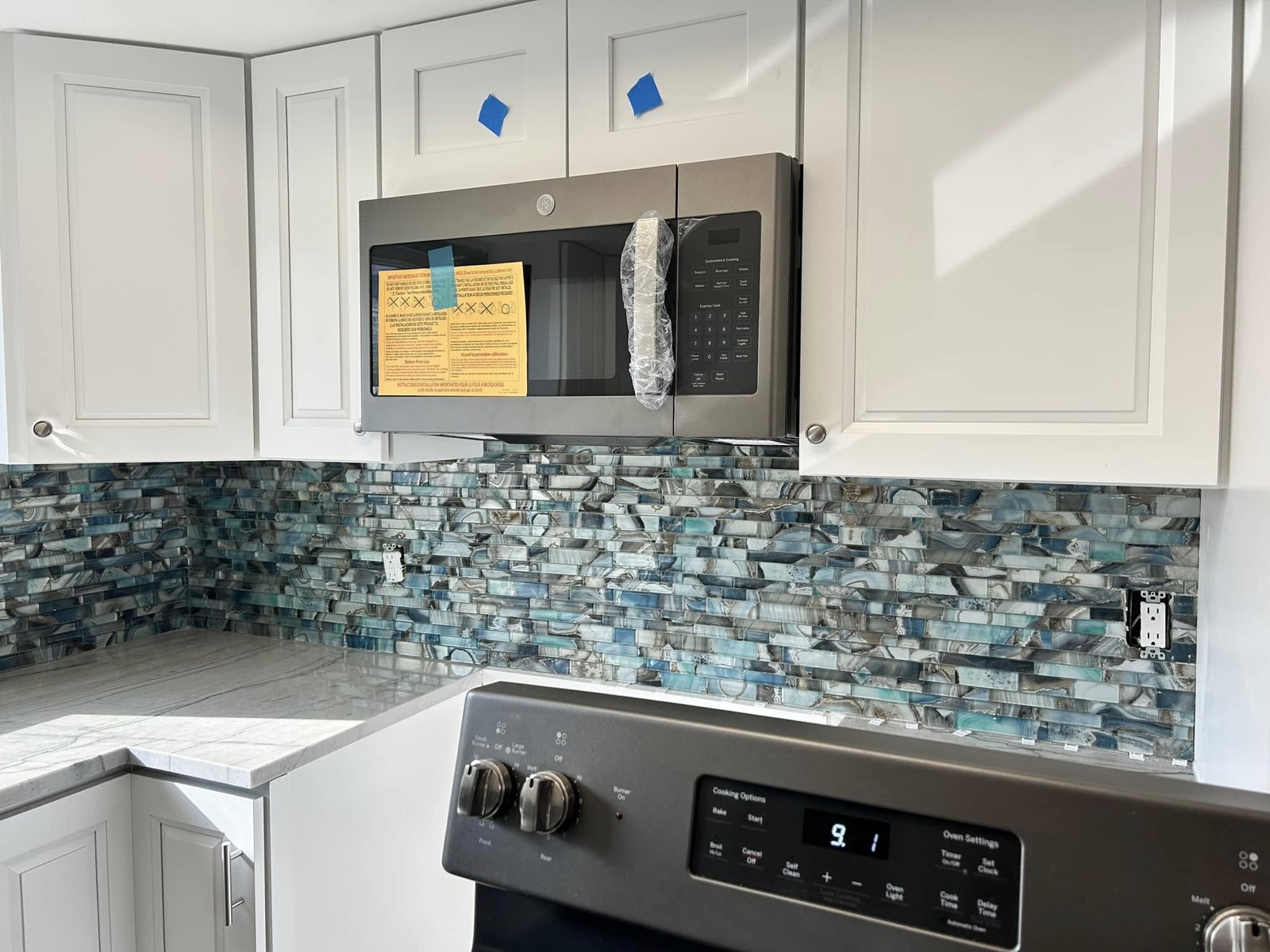 Coastal Matters Tile Kitchen Backsplashes project